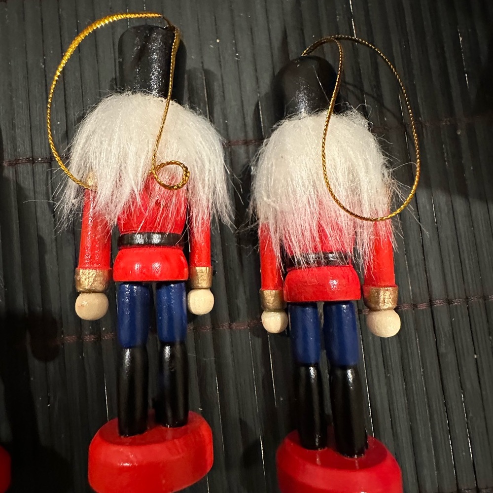 Nutcracker Ornaments - Set of Six Styles Christmas New In Box 4.5” #3669175621 - Picture 10 of 12